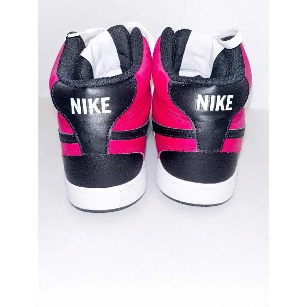 Men’s Nike Court Vision Mid Satin Red Size 8